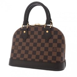 LOUIS VUITTON Damier Alma BB Brown N41221 Women's Canvas Handbag