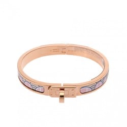 HERMES Click Kelly Faubourg City Confetti Pink Gold/Multicolor Women's Gold GP/Enamel Bracelet