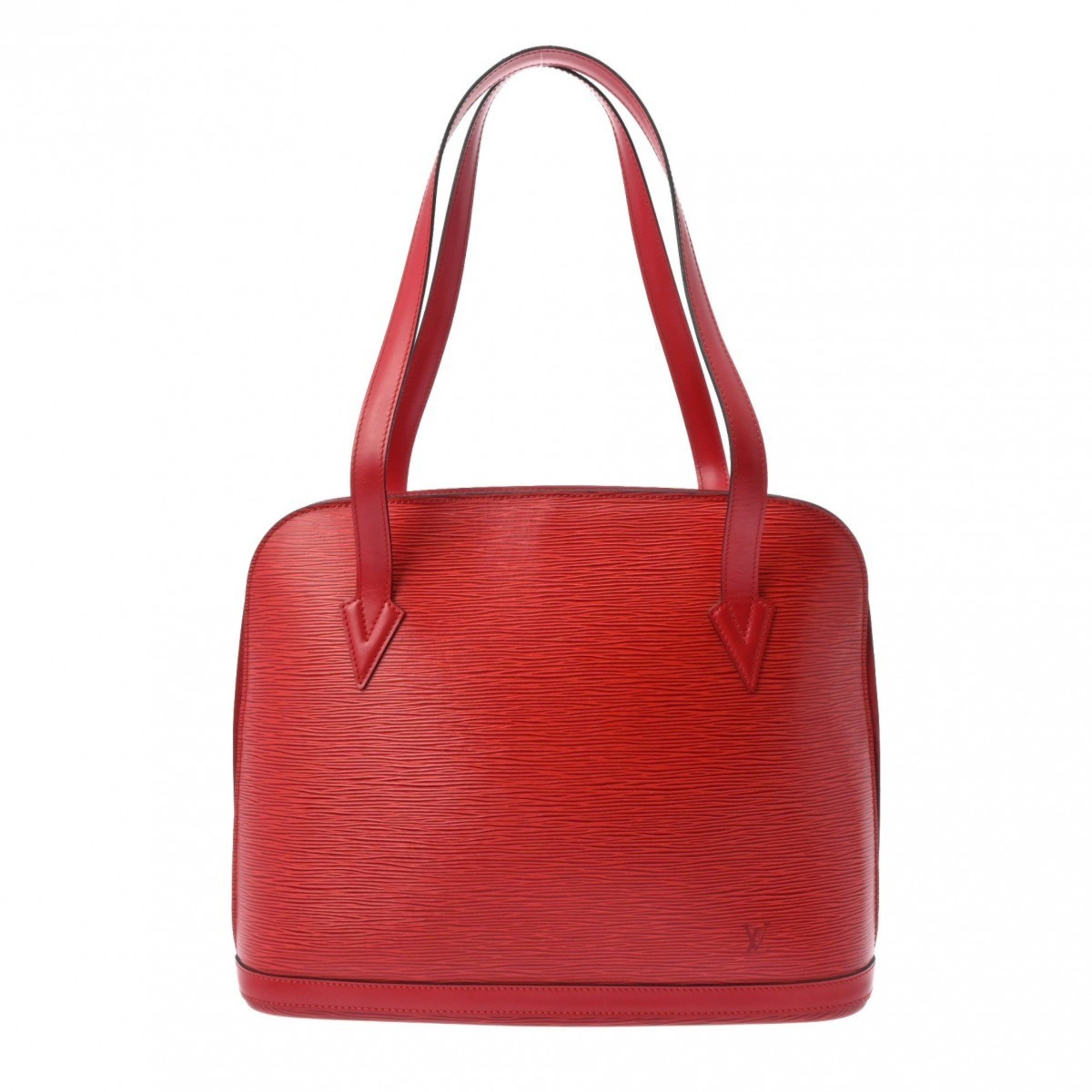 LOUIS VUITTON Epi Backpack Red M52287 Women's Leather Shoulder Bag