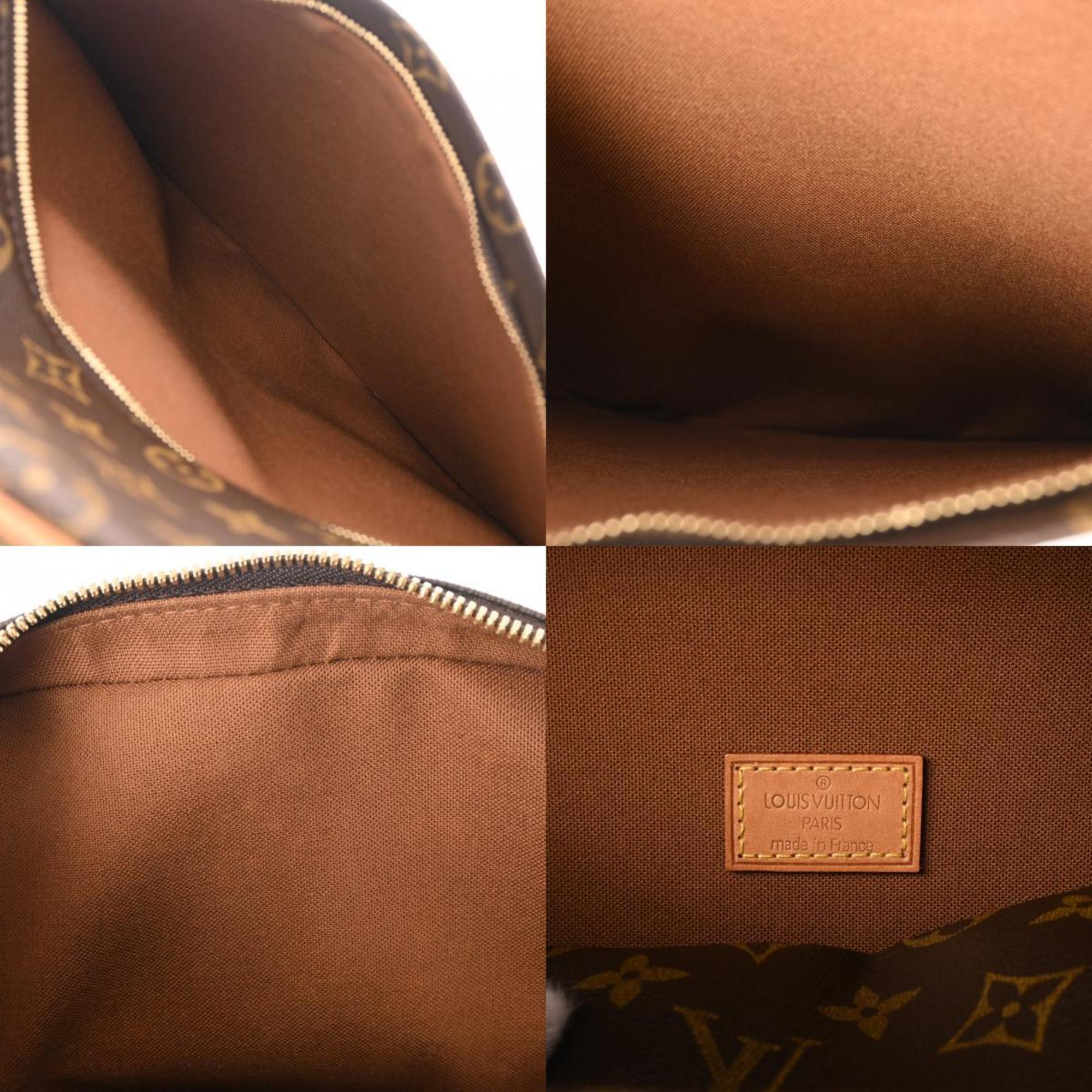 LOUIS VUITTON Louis Vuitton Monogram Packall Sac-Ado Bag Brown M51132 Unisex Canvas Shoulder