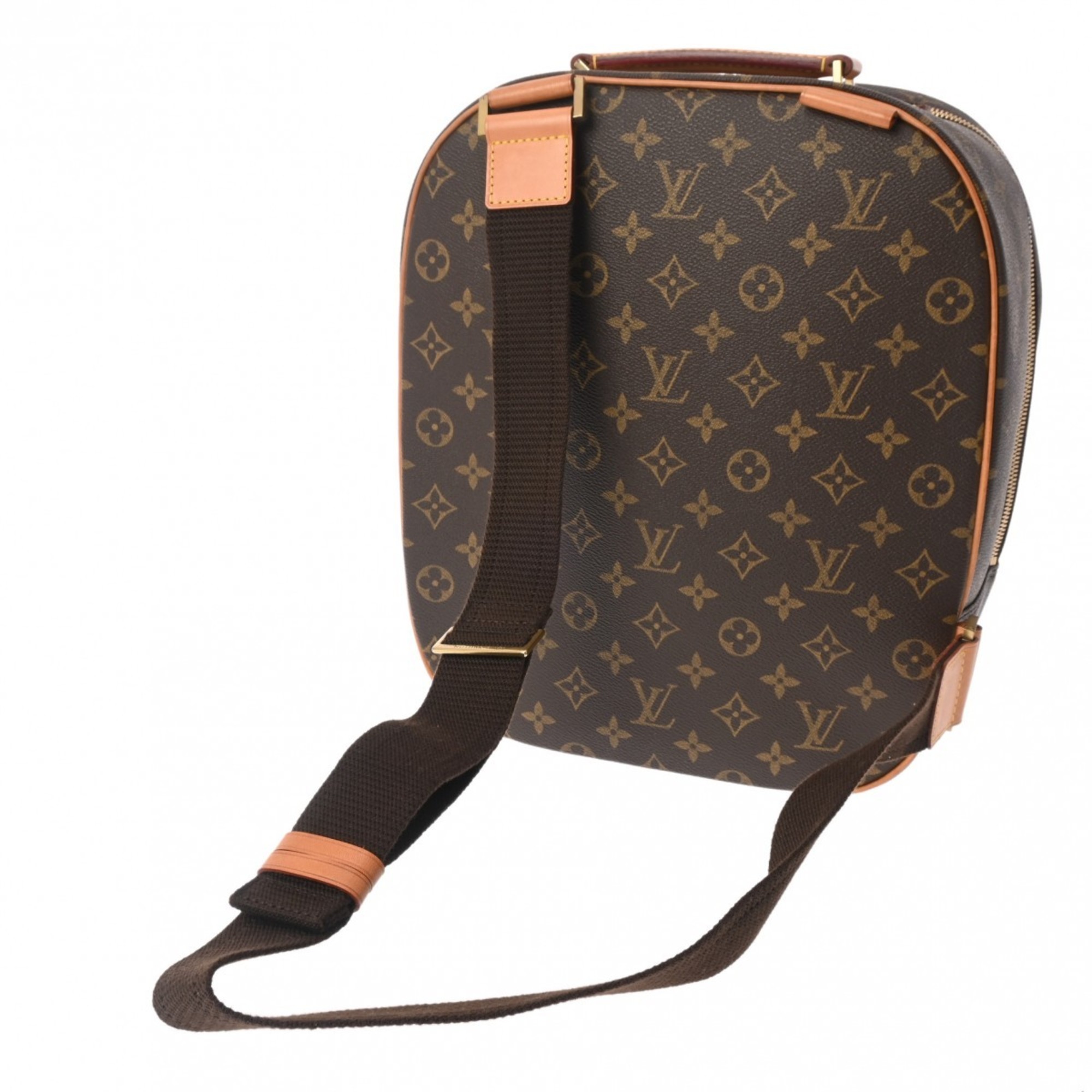 LOUIS VUITTON Louis Vuitton Monogram Packall Sac-Ado Bag Brown M51132 Unisex Canvas Shoulder