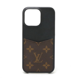 LOUIS VUITTON Louis Vuitton Monogram iPhone Bumper 15 PRO MAX Smartphone Cover Case Mobile Phone Noir Black M82888