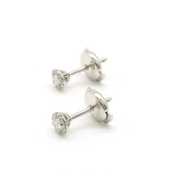 TIFFANY&Co. Tiffany Solest Earrings Pt950 Platinum Diamond