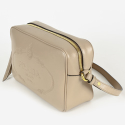 PRADA shoulder bag in calf leather 1BH089 beige