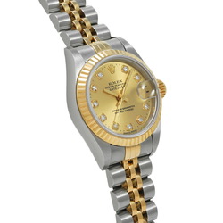 ROLEX Rolex Datejust 10P Diamond 69173G Ladies Watch Automatic