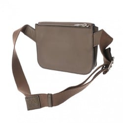 LOEWE Military Bumback Belt Bag Greige 317.12AB23 Women's Calfskin Body