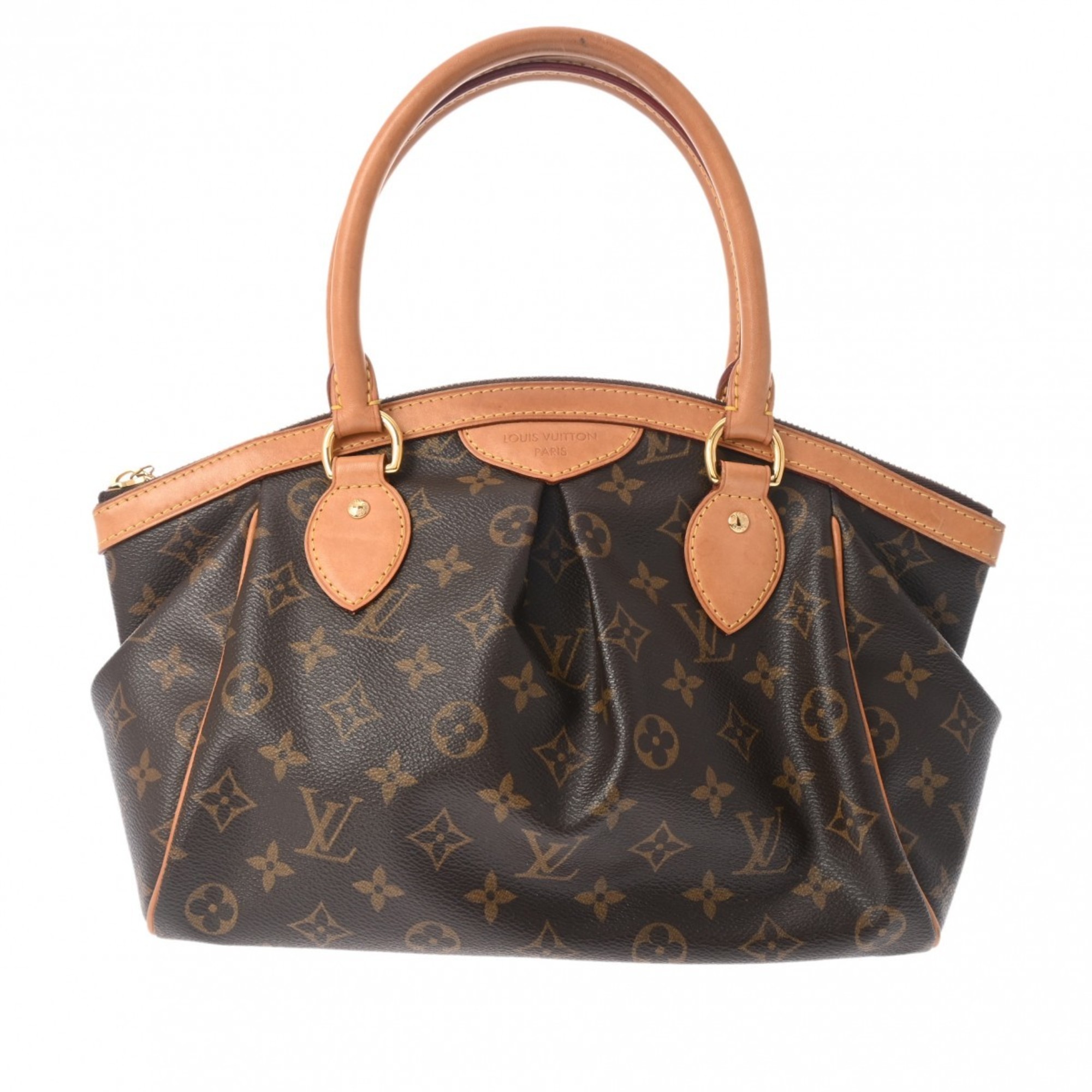 LOUIS VUITTON Louis Vuitton Monogram Tivoli PM Brown M40143 Women's Canvas Handbag