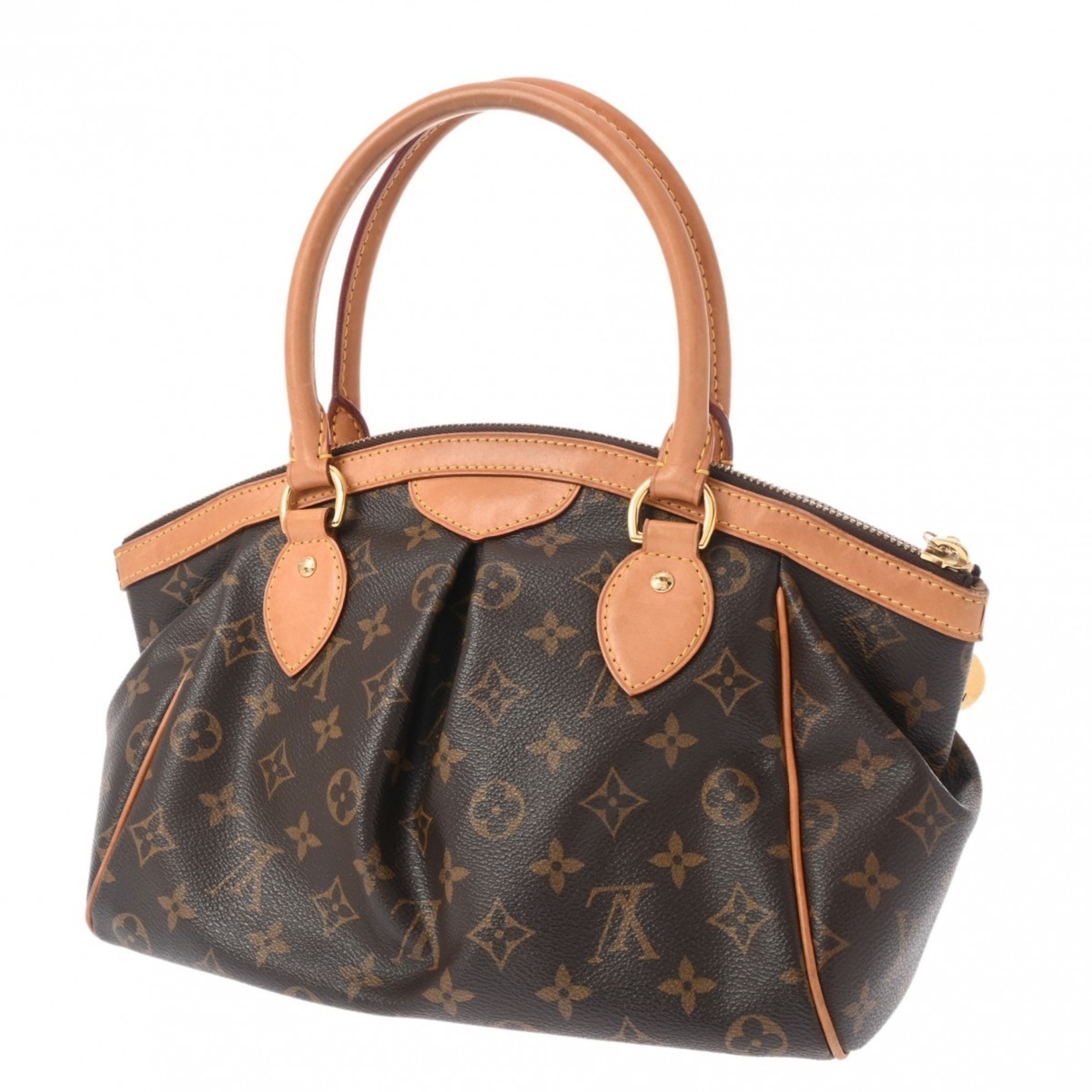 LOUIS VUITTON Louis Vuitton Monogram Tivoli PM Brown M40143 Women's Canvas Handbag