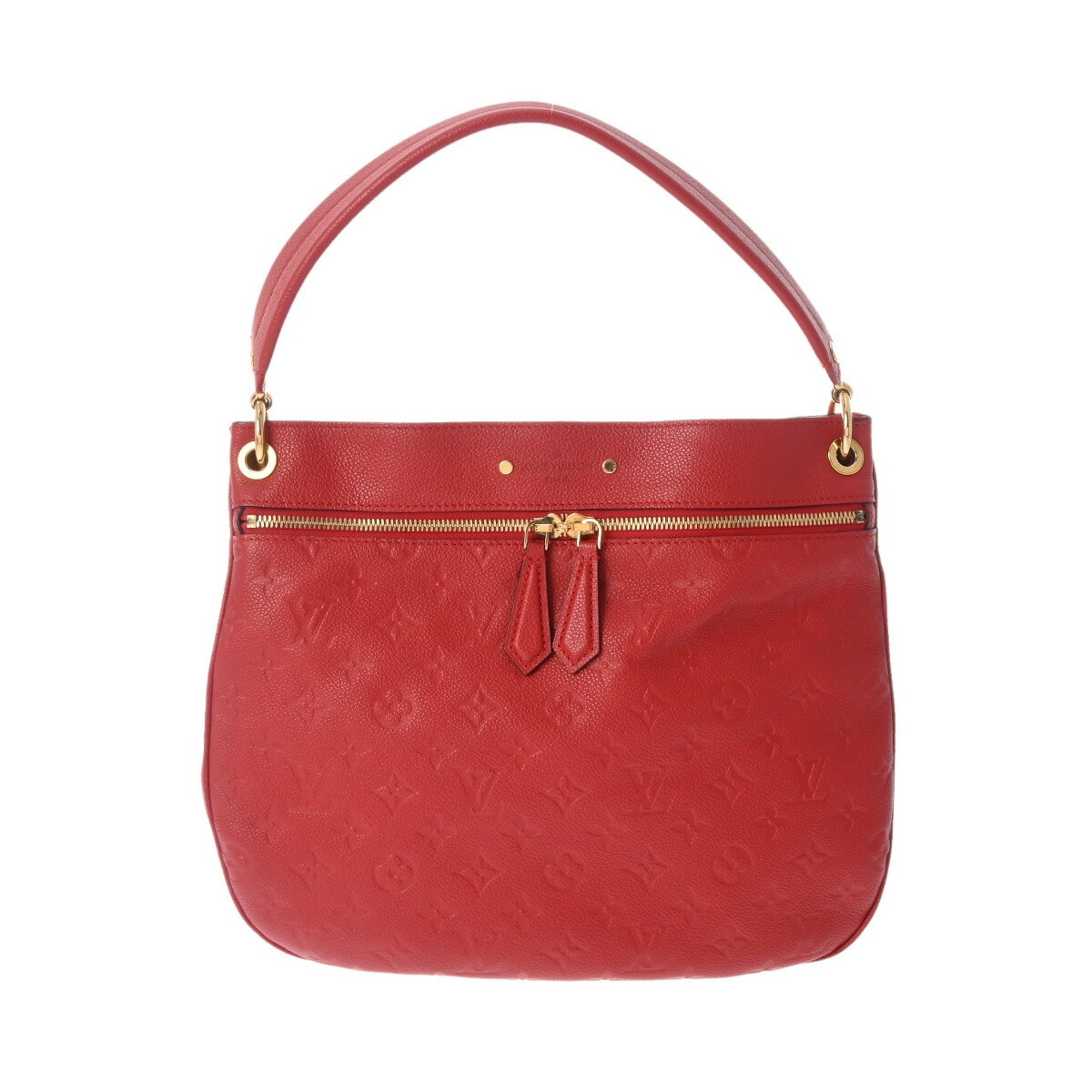 LOUIS VUITTON Louis Vuitton Monogram Empreinte Spontini Cerise M42820 Women's Leather Shoulder Bag