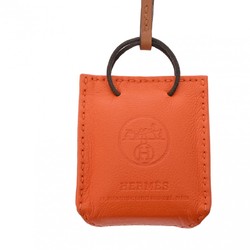 HERMES Hermes Sac Orange Bag Charm Y Stamp (around 2020) Unisex Agnès Milo