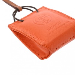 HERMES Hermes Sac Orange Bag Charm Y Stamp (around 2020) Unisex Agnès Milo