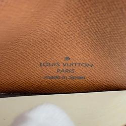 Louis Vuitton Business Card Holder/Card Case Monogram Porto 2 Cart Vertical M60533 Brown Men's Women's