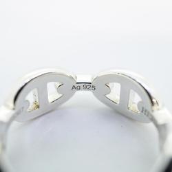 Hermes Ring Chaine d'Ancre Anchainé 925 Silver Men's