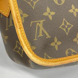 Louis Vuitton Shoulder Bag Monogram Gibessier MM M42247 Brown Women's