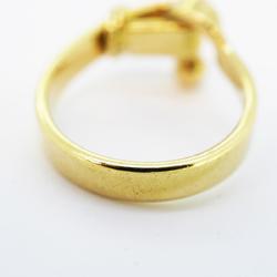 Tiffany Ring Hook & Eye K18YG Yellow Gold Women's