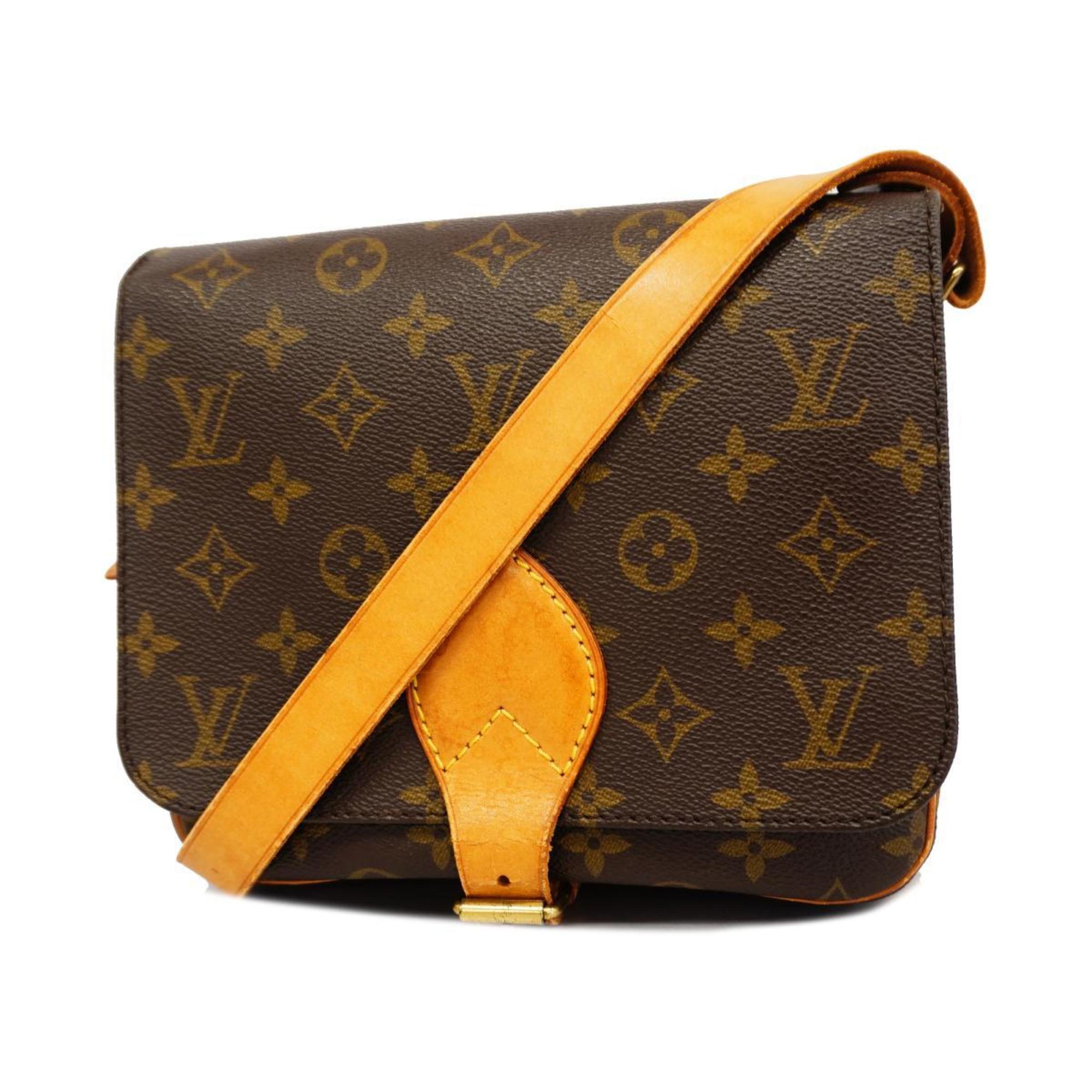 Louis Vuitton Shoulder Bag Monogram Cartesier 22 M51253 Brown Women's