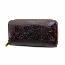 Louis Vuitton Long Wallet Vernis Zippy M93522 Amarante Ladies