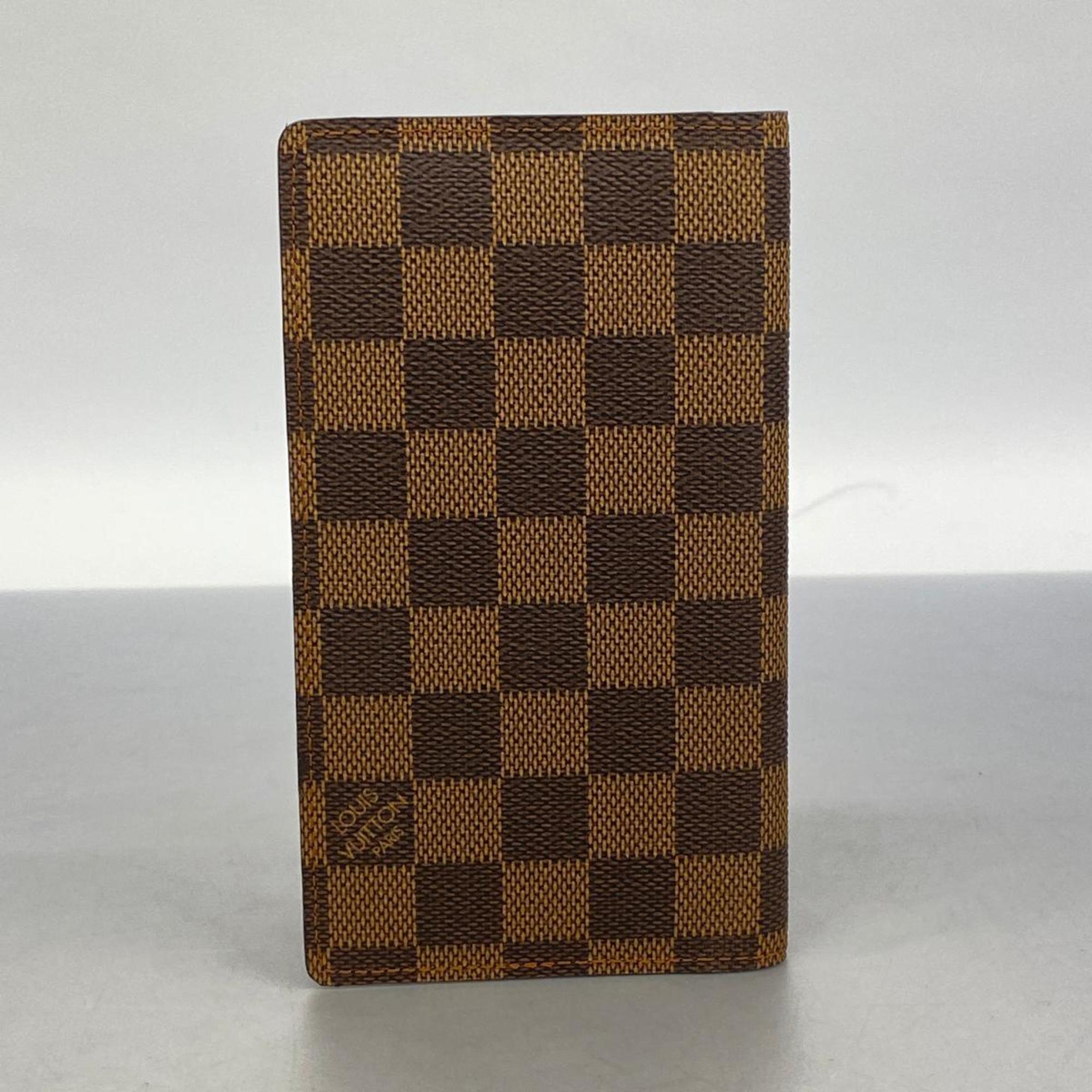 Louis Vuitton Diary Cover Damier Agenda Poche R20703 Ebene Men's Women's