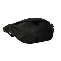 Louis Vuitton Body Bag Monogram Shadow Discovery Bum M44388 Noir Men's