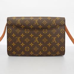 Louis Vuitton Shoulder Bag Monogram Bordeaux M51797 Brown Women's