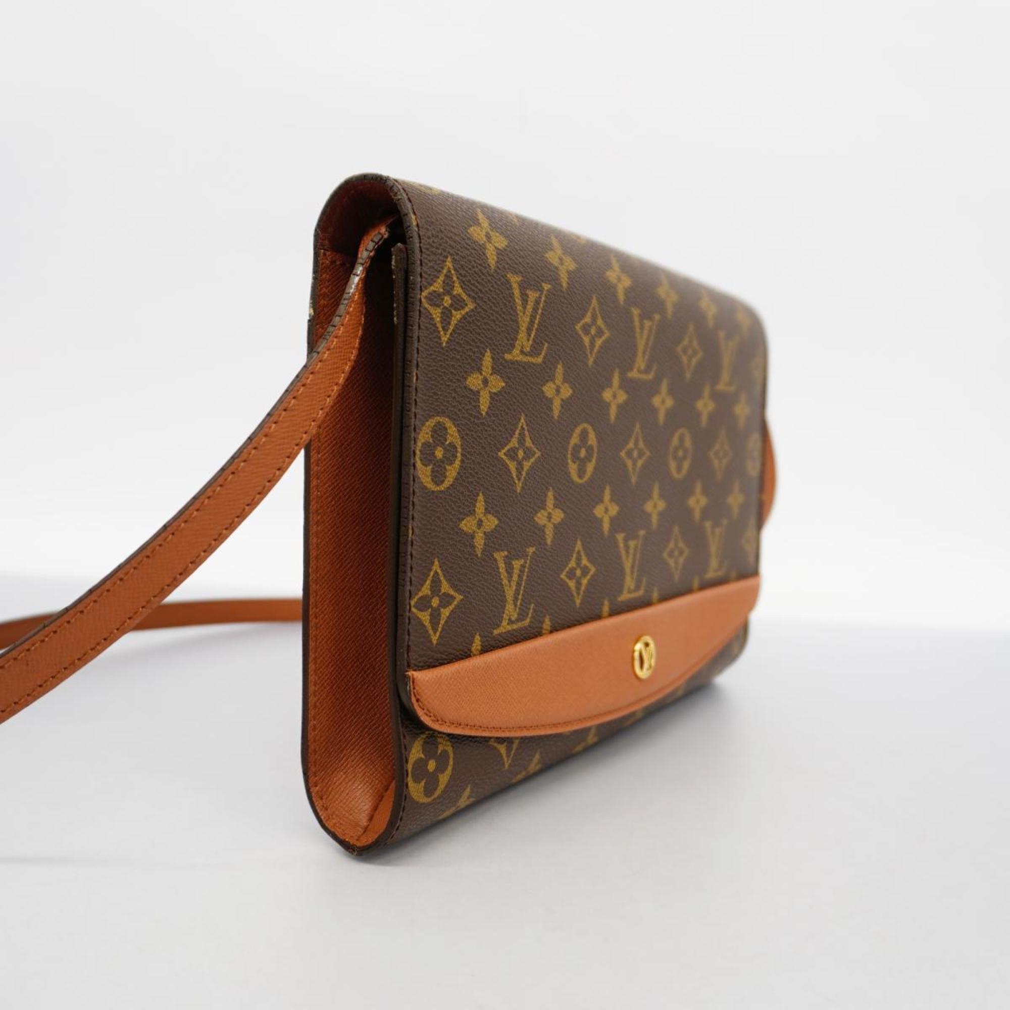 Louis Vuitton Shoulder Bag Monogram Bordeaux M51797 Brown Women's