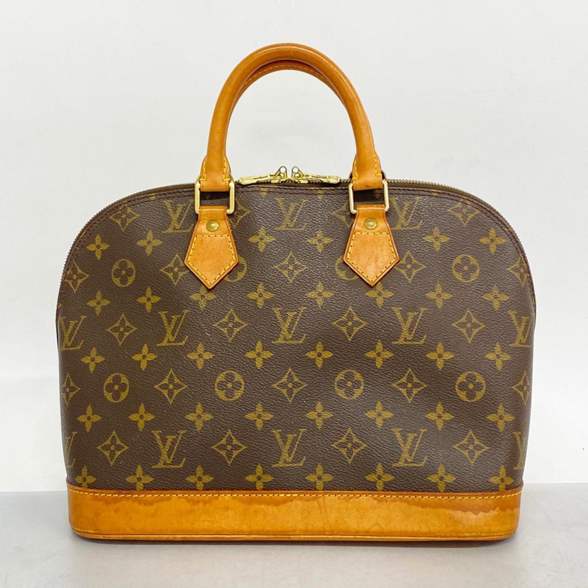 Louis Vuitton handbag Monogram Alma M51130 brown ladies