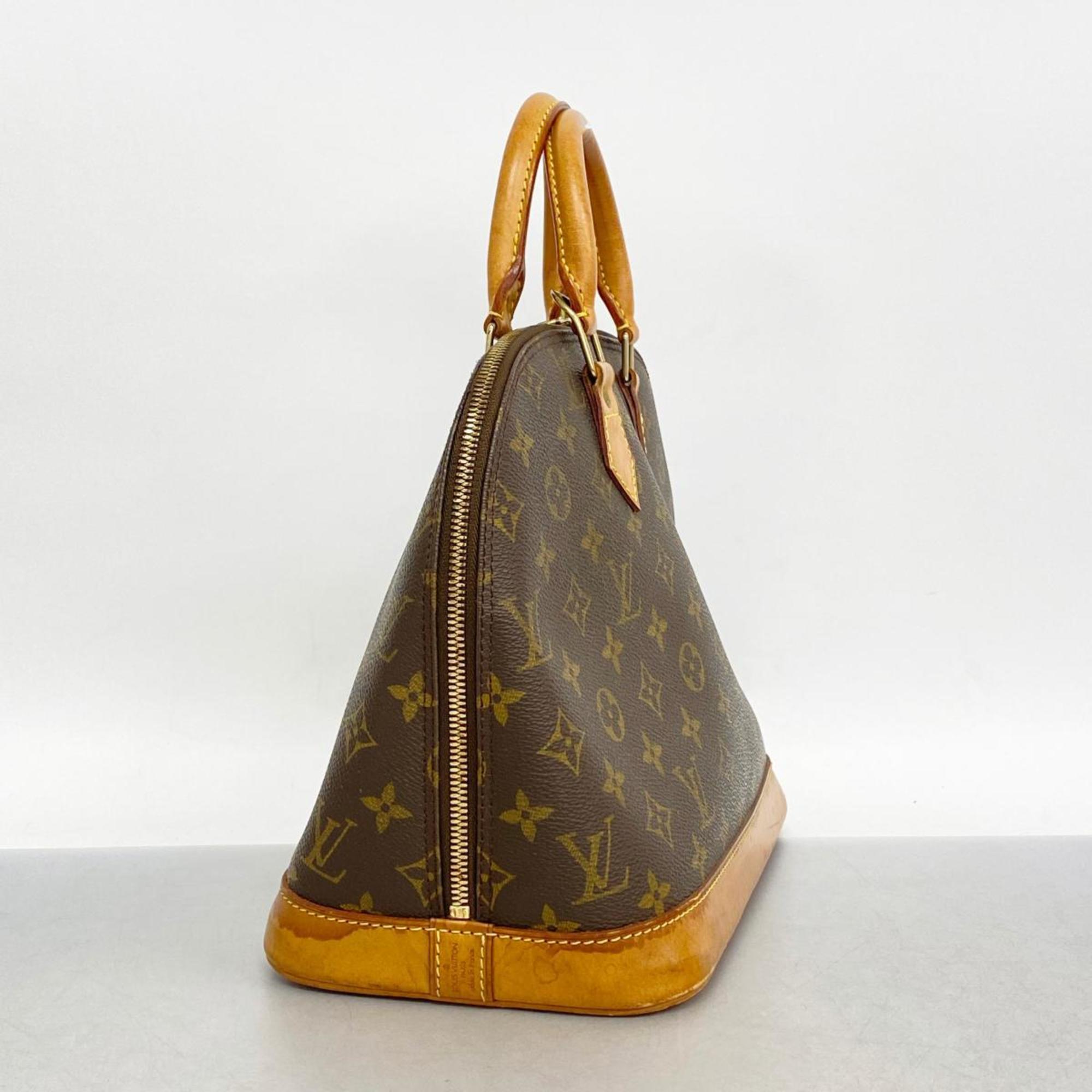 Louis Vuitton handbag Monogram Alma M51130 brown ladies