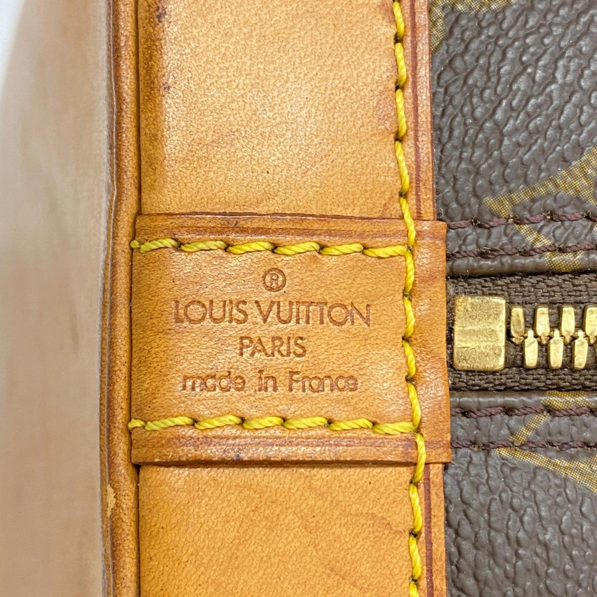 Louis Vuitton handbag Monogram Alma M51130 brown ladies