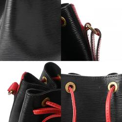 LOUIS VUITTON Louis Vuitton Epi Noe Type Noir Castilian Red M44017 Women's Leather Shoulder Bag