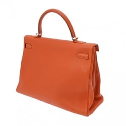 HERMES Kelly 35 Inner Stitching Orange G Stamp (around 2003) Women's Togo Handbag