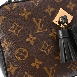 LOUIS VUITTON Louis Vuitton Monogram Santonge Noir M43555 Women's Canvas Shoulder Bag