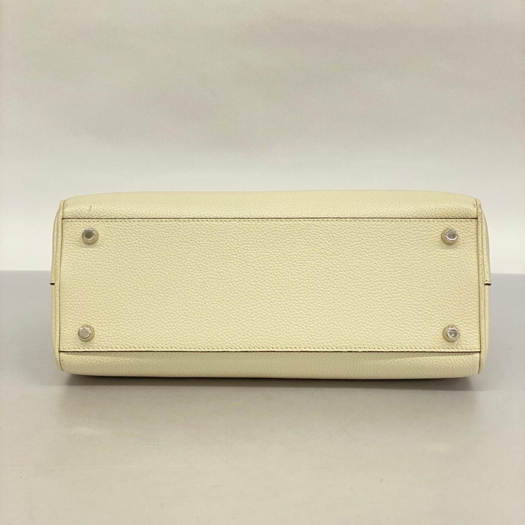 Gucci handbag Zumi 569712 leather ivory ladies