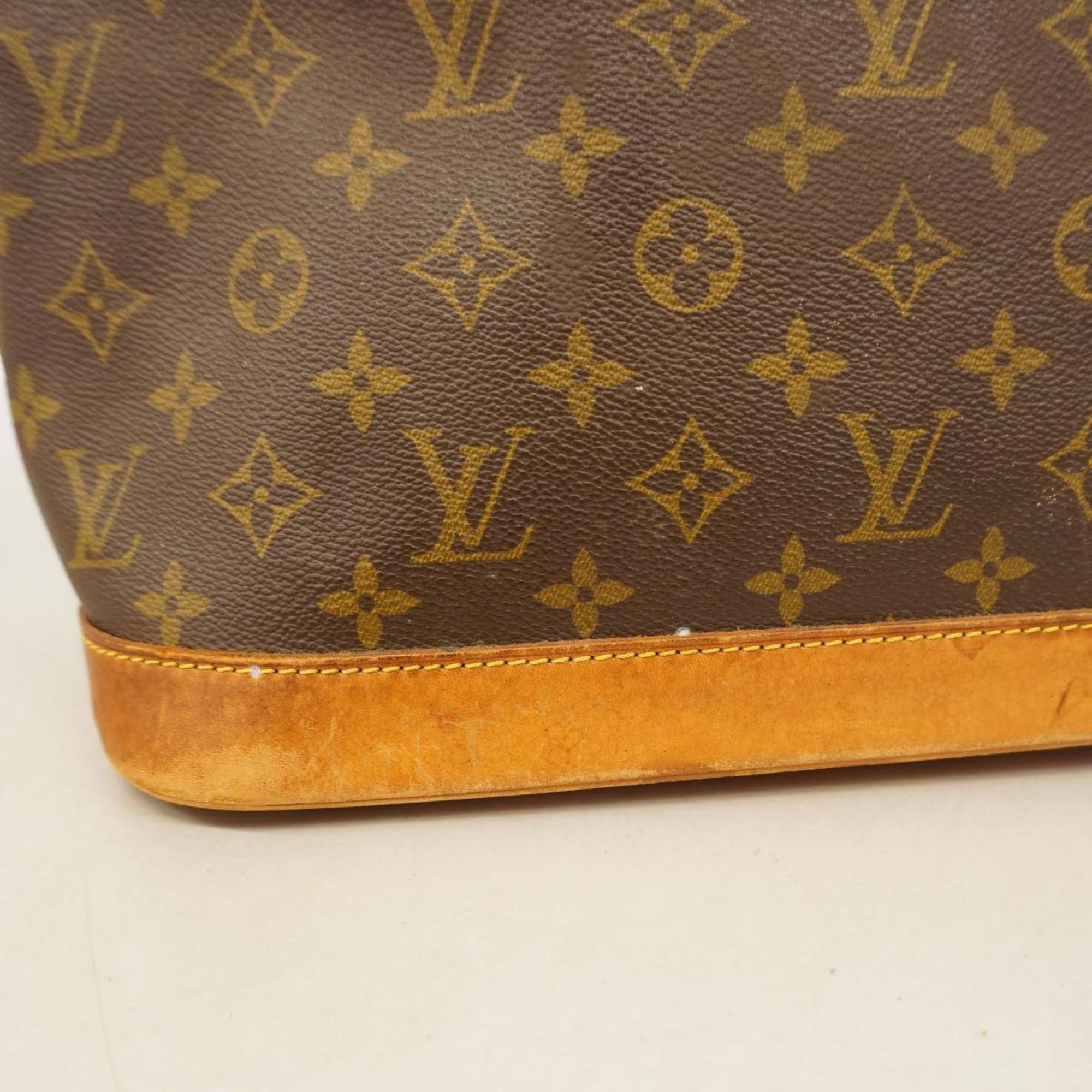 Louis Vuitton handbag Monogram Alma M51130 brown ladies