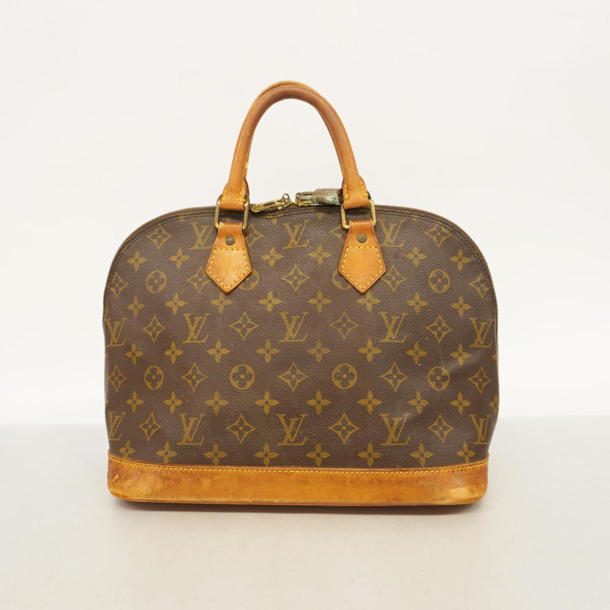 Louis Vuitton handbag Monogram Alma M51130 brown ladies