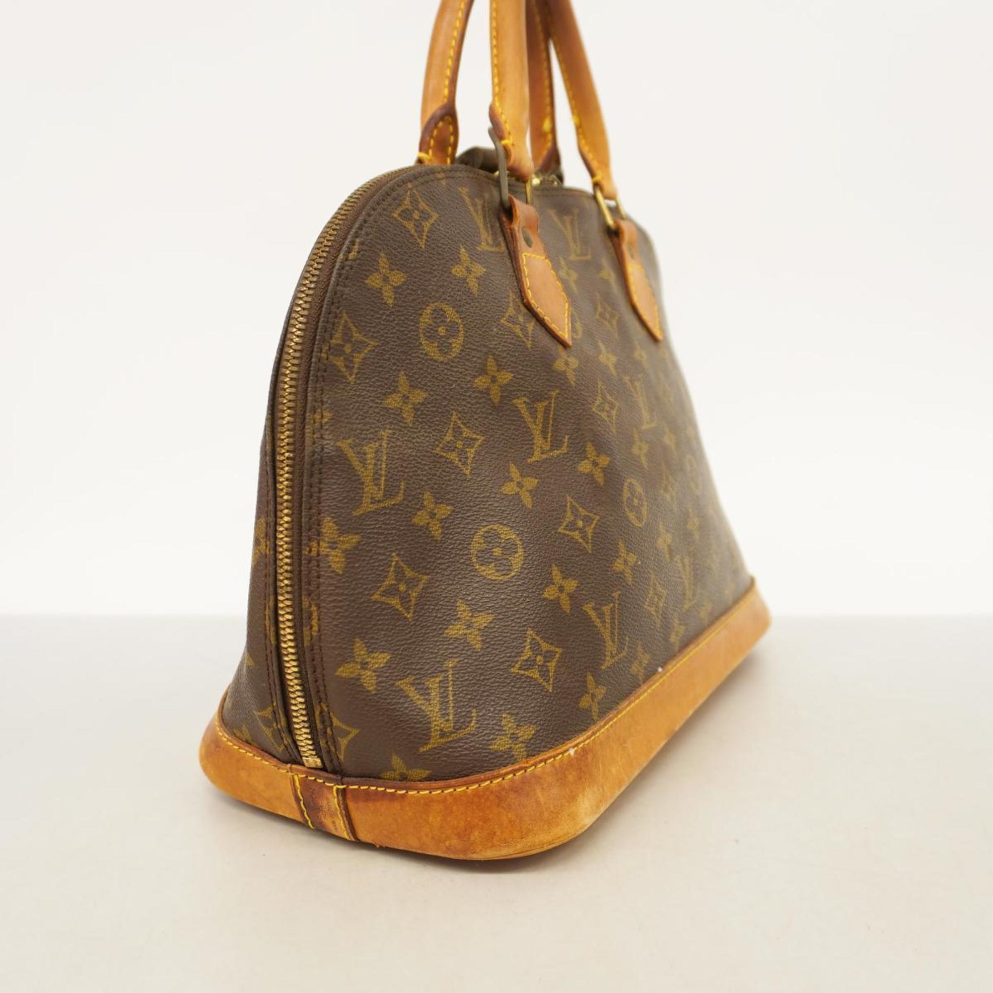 Louis Vuitton handbag Monogram Alma M51130 brown ladies