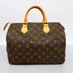 Louis Vuitton Handbag Monogram Speedy 30 M41108 Brown Ladies