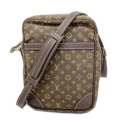 Louis Vuitton Shoulder Bag Monogram Run Danube M95228 Ebene Ladies