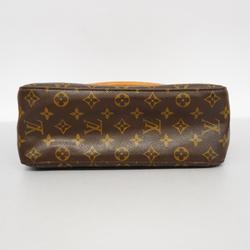 Louis Vuitton Shoulder Bag Monogram Looping GM M51145 Brown Ladies