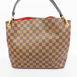 Louis Vuitton Shoulder Bag Damier Graceful PM N44044 Ebene Ladies