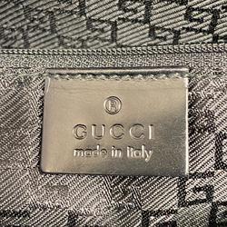 Gucci Shoulder Bag 002 1132 Leather Black Women's