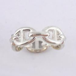 Hermes Ring Chaine d'Ancre Anchainé 925 Silver Men's