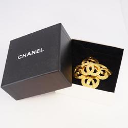 Chanel Brooch Coco Mark GP Plated Gold 97P Women's