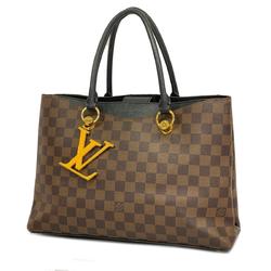 Louis Vuitton Handbag Damier LV Riverside N40050 Ebene Noir Ladies