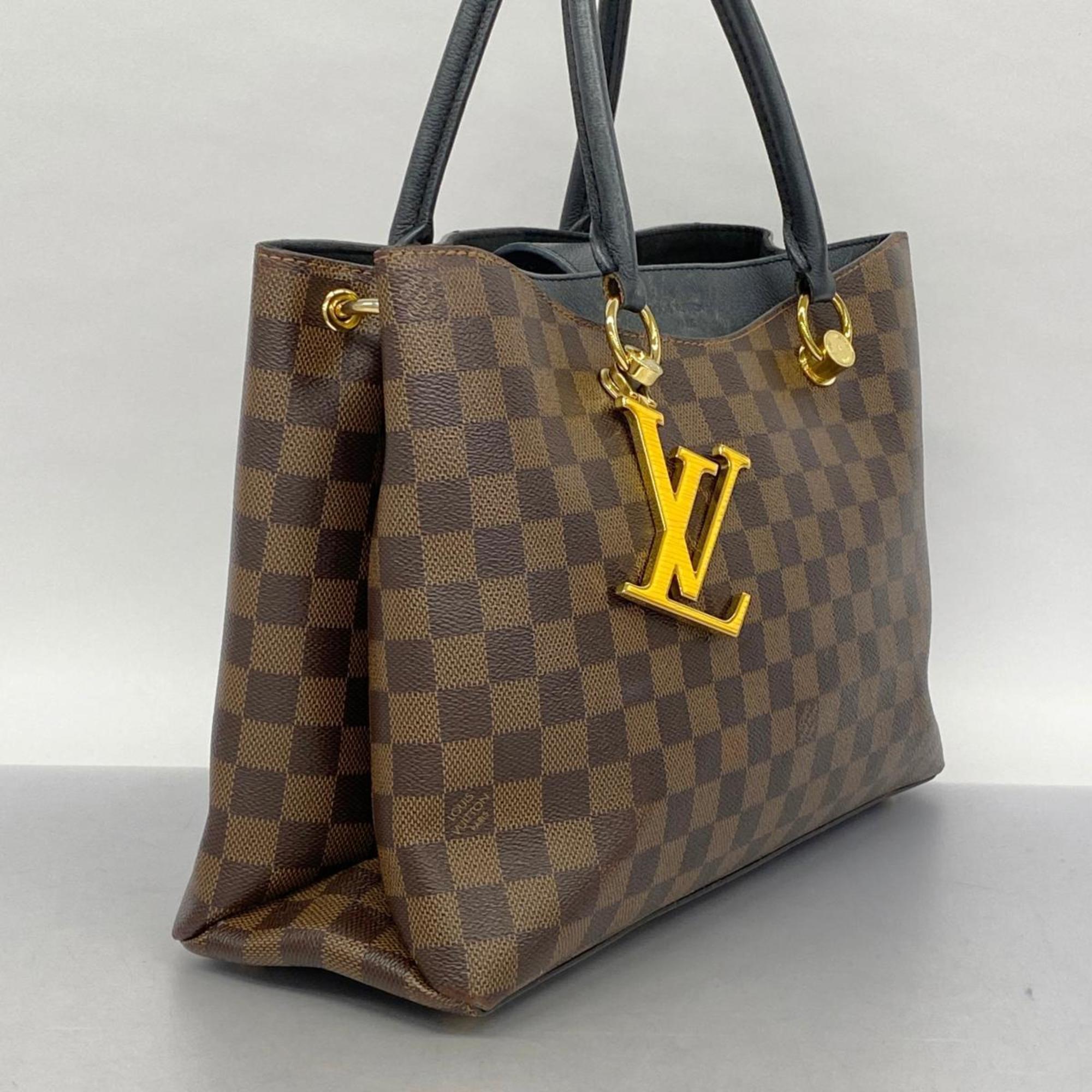 Louis Vuitton Handbag Damier LV Riverside N40050 Ebene Noir Ladies