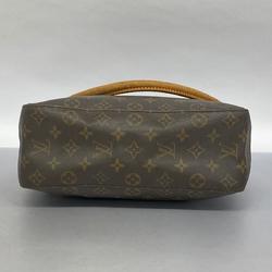 Louis Vuitton Shoulder Bag Monogram Looping GM M51145 Brown Ladies