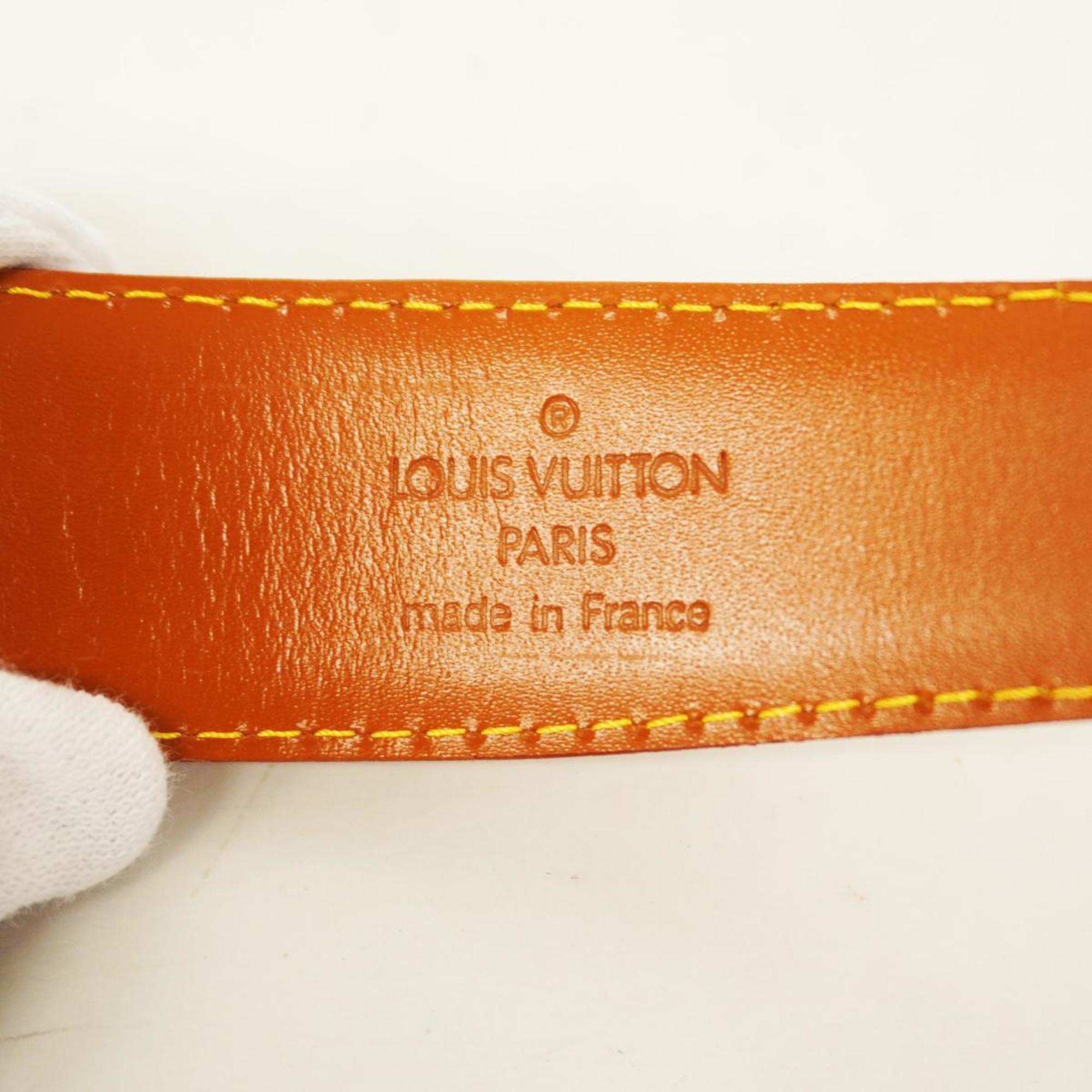 Louis Vuitton Belt Epi Santur Classic R15008 Zipangu Gold Men's