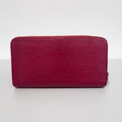 Louis Vuitton Long Wallet Epi Zippy M60305 Fuchsia Men's Women's