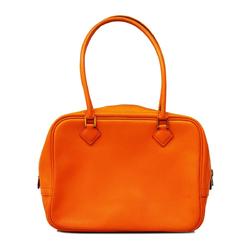 Hermes handbag Plume 20 B stamp Swift Orange Ladies