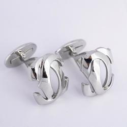 Cartier Cufflinks Penelope K18WG White Gold Men's Women's