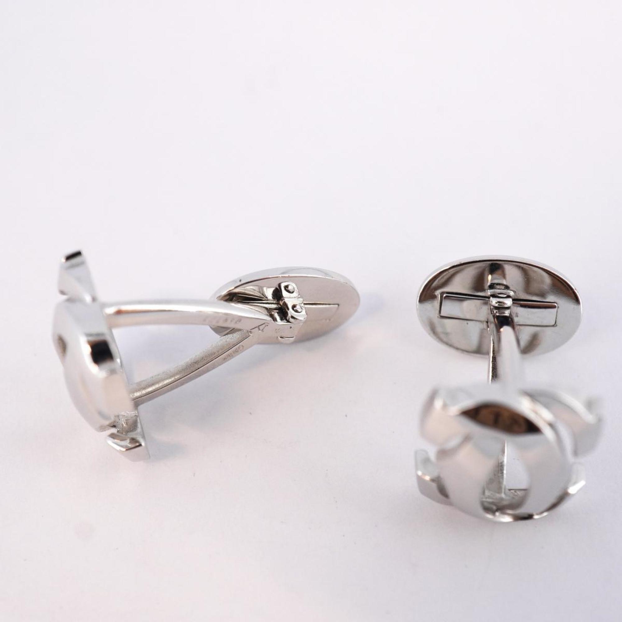 Cartier Cufflinks Penelope K18WG White Gold Men's Women's